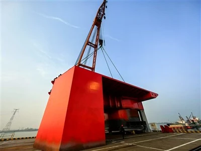 Macara de boom fixă de 2000 tone pentru șantierul naval și port operațiuni de ridicare grele