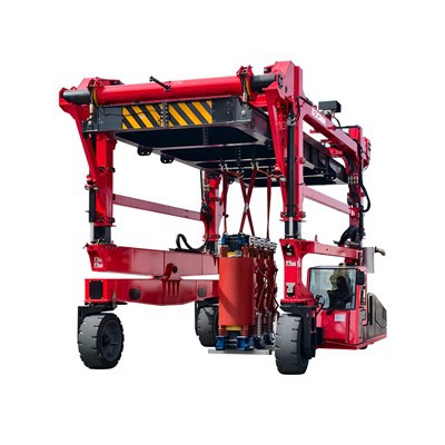 Crane de transport cu macara port de 30 de tone Manechinarea macaralei Straddle Straddle