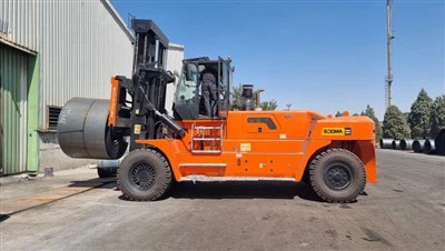 Stivuitor 30T de 30 de tone Stivuitor pentru sarcini grele Manipulare bobine de oțel