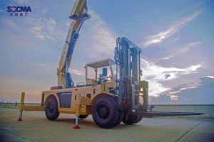 Stivuitoare de mare tonaj cu furcă 50 ton
