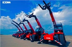 SOCMA 4 Tone 4t 17m Stivuitor Telescopic Incarcator Telehandler